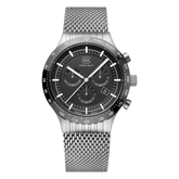 GLOCK GW-34-4-24  Limited Edition Stainless Steel Watch with Mesh Strap